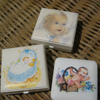 Scatoline portagioie vintage-battesimo