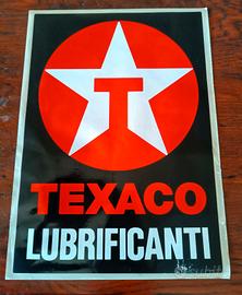 Adesivo texaco tuning auto moto Old Vintage 
