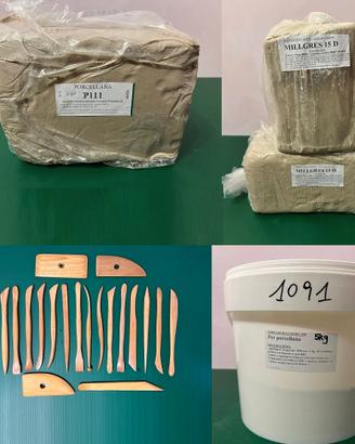 Materiale per ceramisti e corsi di ceramica