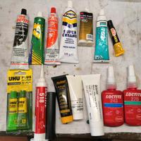 Lotto Loctite, Arexons, UHU, ecc..professionali