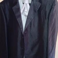 vestito nero lucido 