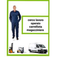 Operaio carrellista pratico magazziniere