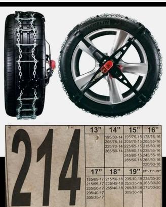 Ragno catene Auto Maggi Track 214