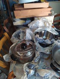 set pentole Lagostina thermoplan 18/10