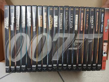 Lotto 20 DVD James Bond 007