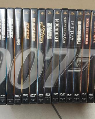 Lotto 20 DVD James Bond 007