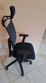 Sedia ergonomica certificata 24 ore