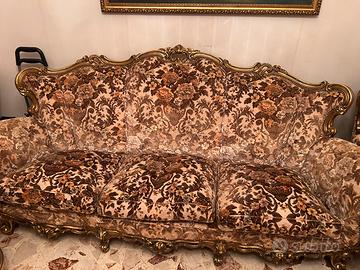 Salotto barocco stile veneziano anni ‘70