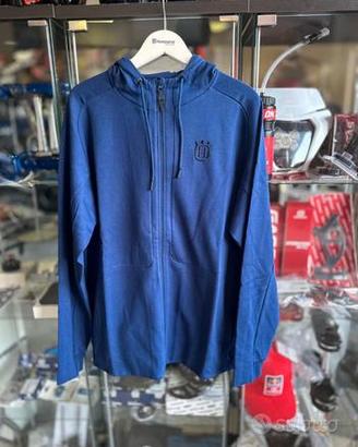 FELPA HUSQVARNA CON ZIP