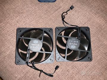 Ventole 120mm cooler master per PC nuove