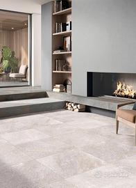 Pavimento in gres Bertolani effetto pietra R11