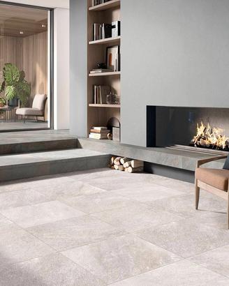 Pavimento in gres Bertolani effetto pietra R11