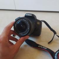 Canon 750d + obiettivo 18-55mm