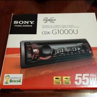 
Autoradio Sony Xplod modello CDX-G1000U