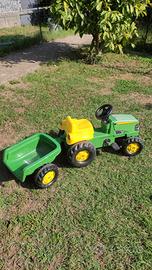 Trattore Rolly Toys 2-5 anni con rimorchio