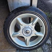 Cerchio in Lega con copertone Mini One