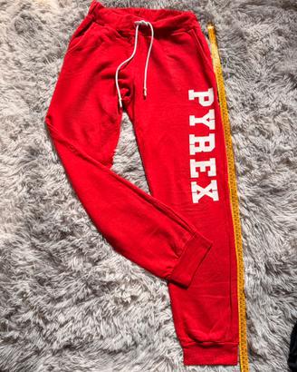 Pantaloni tuta rossi Pyrex