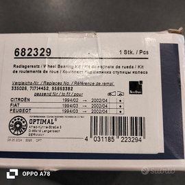 Cuscinetti anteriori fiat ducato 230