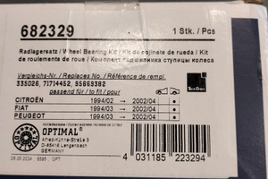 Cuscinetti anteriori fiat ducato 230