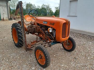 Trattore d'epoca Fiat 211 R "La Piccola" - Con CRS