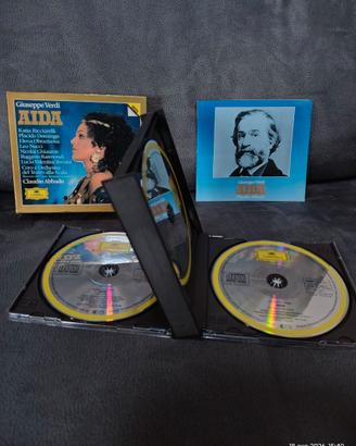 3 CD Opera Aida Giuseppe Verdi Abbado Ricciarelli