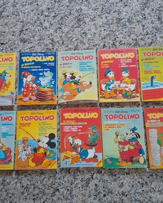 Lotto fumetti Topolino da 1291 a 1300