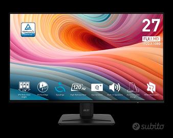 monitor msi 27 pollici 