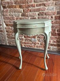 Tavolino  vintage stile francese decapato