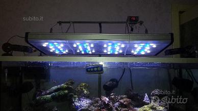 Plafoniera a led per acquario marino