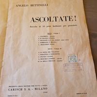 Raccolta spartiti musicali vintage