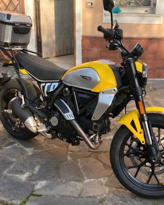 Moto Ducati Scrambler Icon 803 cc. Gialla