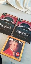 Film Amadeus e cofanetto cd Mozart