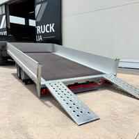 CARRELLO RIMORCHIO CON SPONDE 2500 KG