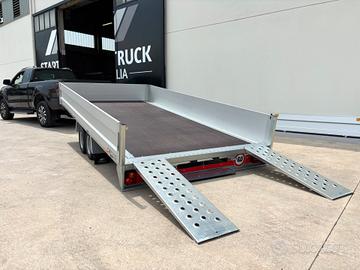 CARRELLO RIMORCHIO CON SPONDE 2500 KG