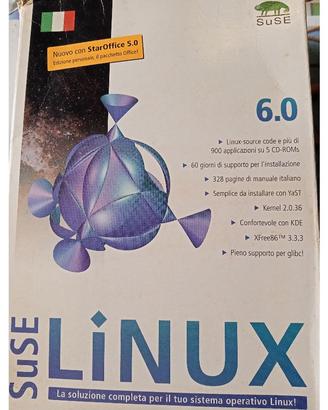 SUSE Linux 6.0 - confezione completa con scatola o