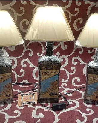 lampade bottiglie artigianali vasto assortimento 