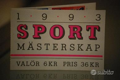 Libretto Francobolli Svedesi