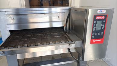 forno a nastro elettrico Zanolli