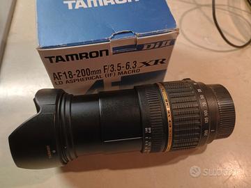 Tamron 18-200 per Pentax