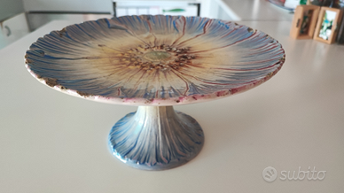 Alzatina ceramica antiquariato