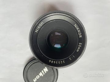 Nikon nikkor 50mm f2 pre AI