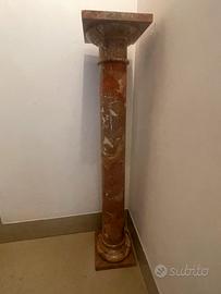 Colonna in marmo rosa 8x8x140