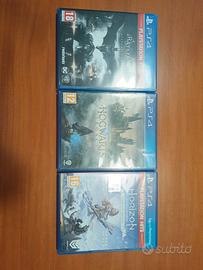 Batman Arkham Night, Hogwarts Legacy e Horizon 