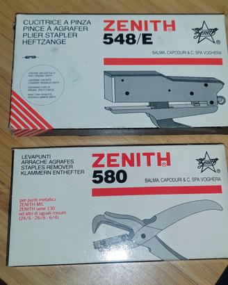 cucitrice e levapunti zenith 548 Vintage nuovi 
