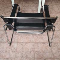 Poltrona vintage Knoll in cuoio
