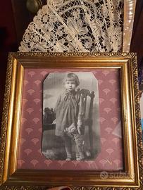 Cornice vintage oro bolo stile barocco gotica legn