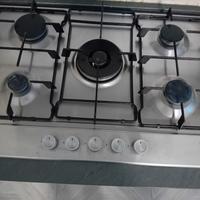 piano cotura a gas 5 fuochi 