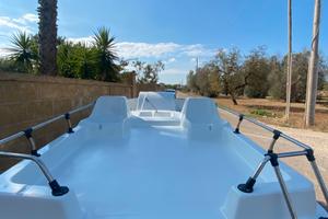 Pedaló completamente riverniciato perfettamente