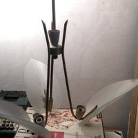 Vintage Lampadario anni 60 a 3 Foglie a Savona
