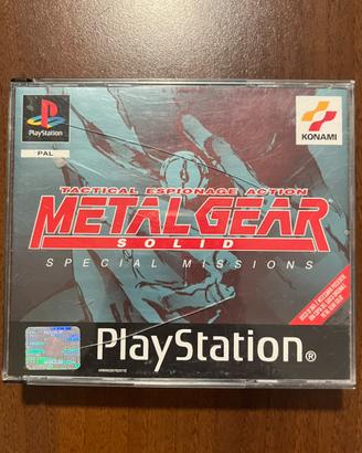 Metal gear solid special mission ps1 no manuale